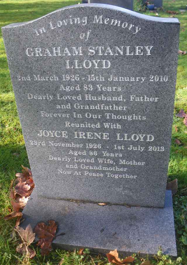 Image of headstone. Full inscription, if known, accompanying. Click for a larger view.