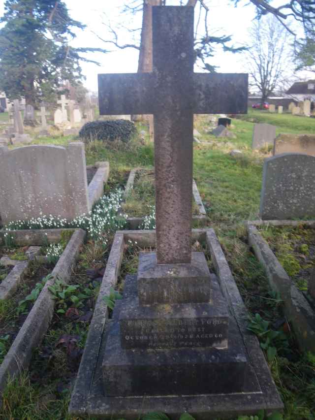 Image of headstone. Full inscription, if known, accompanying. Click for a larger view.