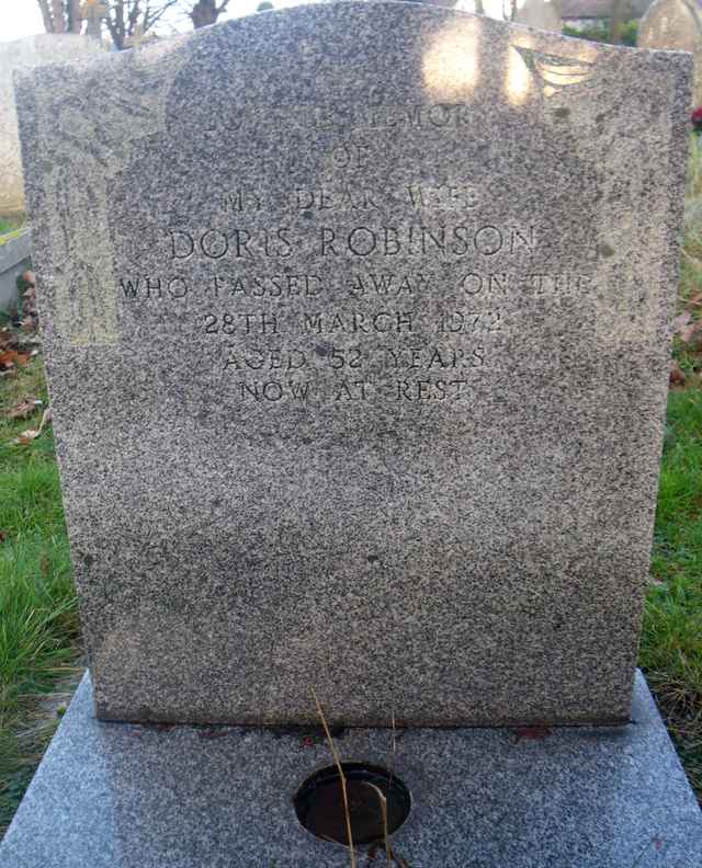 Image of headstone. Full inscription, if known, accompanying. Click for a larger view.