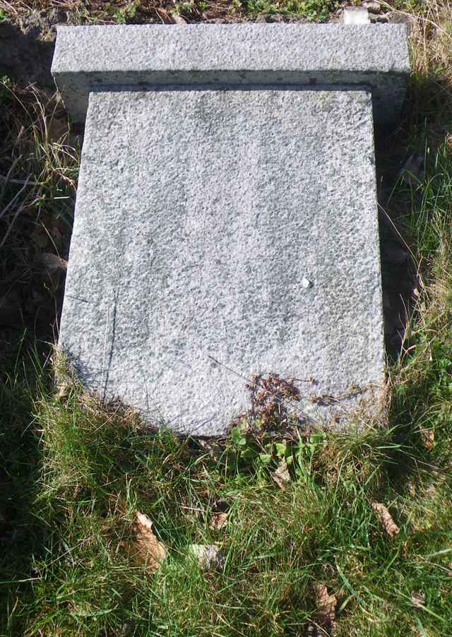 Image of headstone. Full inscription, if known, accompanying. Click for a larger view.