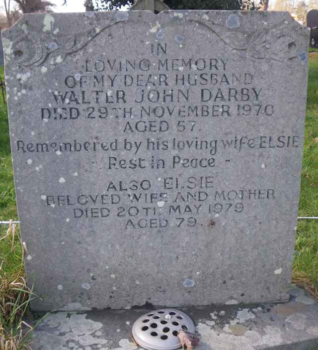 Image of headstone. Full inscription, if known, accompanying. Click for a larger view.