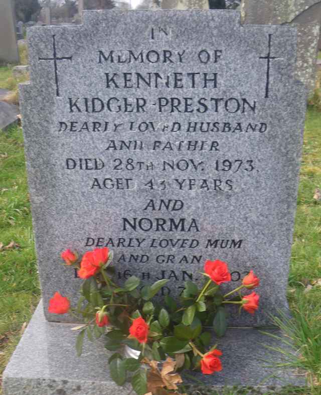 Image of headstone. Full inscription, if known, accompanying. Click for a larger view.