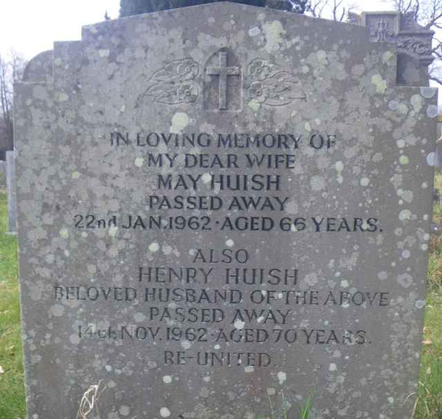 Image of headstone. Full inscription, if known, accompanying. Click for a larger view.