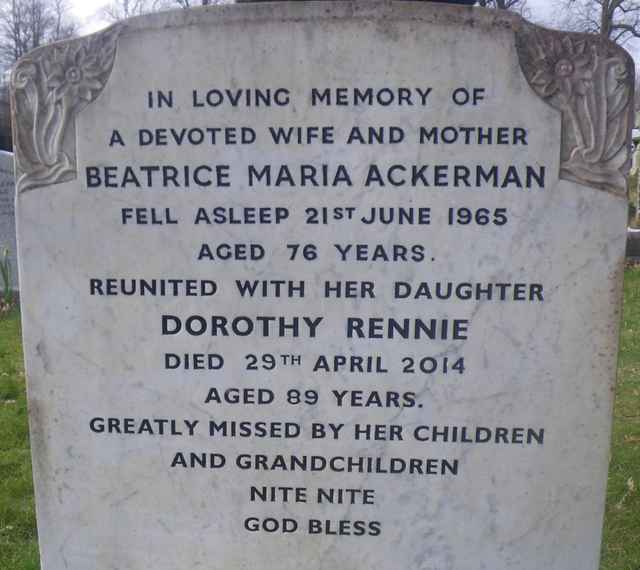 Image of headstone. Full inscription, if known, accompanying. Click for a larger view.