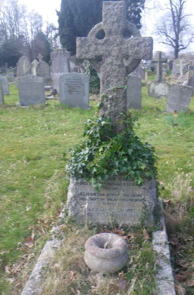 Image of headstone. Full inscription, if known, accompanying. Click for a larger view.