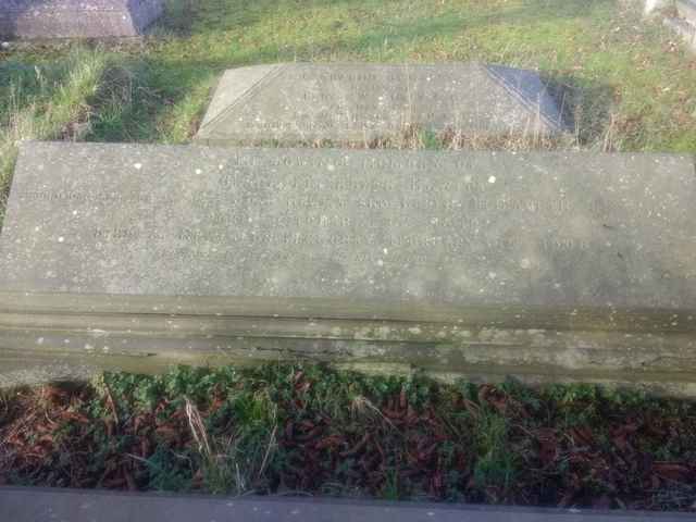 Image of headstone. Full inscription, if known, accompanying. Click for a larger view.