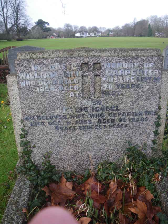 Image of headstone. Full inscription, if known, accompanying. Click for a larger view.