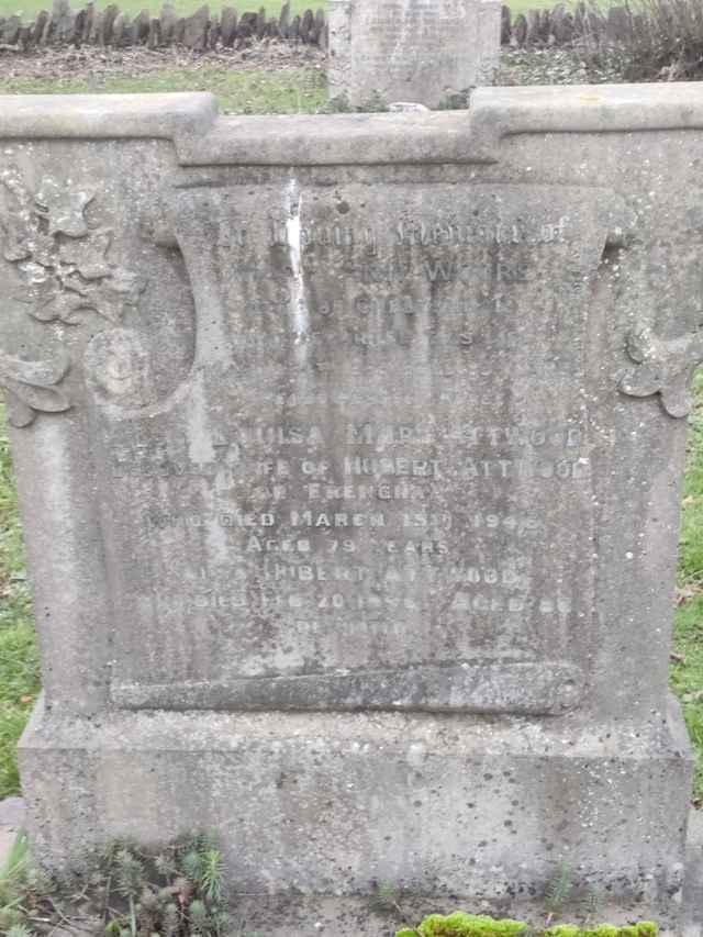 Image of headstone. Full inscription, if known, accompanying. Click for a larger view.