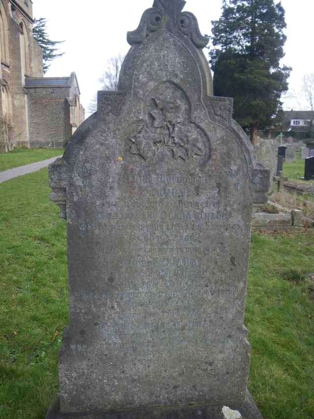 Image of headstone. Full inscription, if known, accompanying. Click for a larger view.