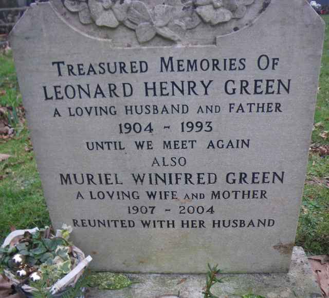 Image of headstone. Full inscription, if known, accompanying. Click for a larger view.