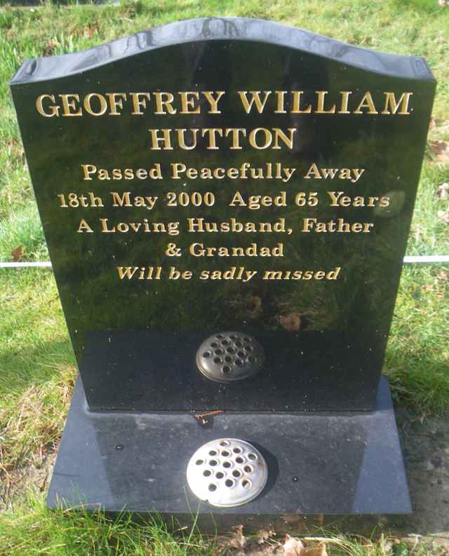 Image of headstone. Full inscription, if known, accompanying. Click for a larger view.