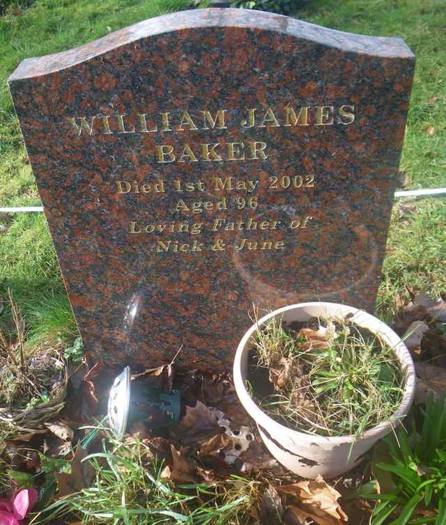 Image of headstone. Full inscription, if known, accompanying. Click for a larger view.