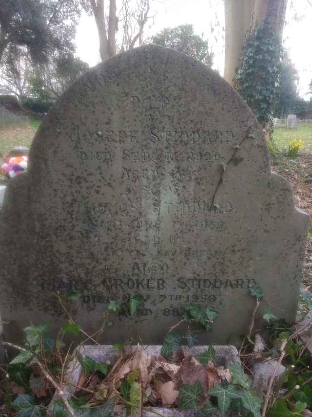 Image of headstone. Full inscription, if known, accompanying. Click for a larger view.