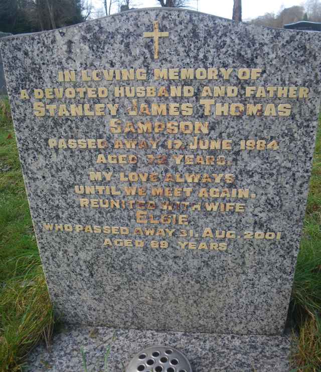 Image of headstone. Full inscription, if known, accompanying. Click for a larger view.