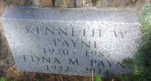 Image of headstone. Full inscription, if known, accompanying. Click for a larger view.