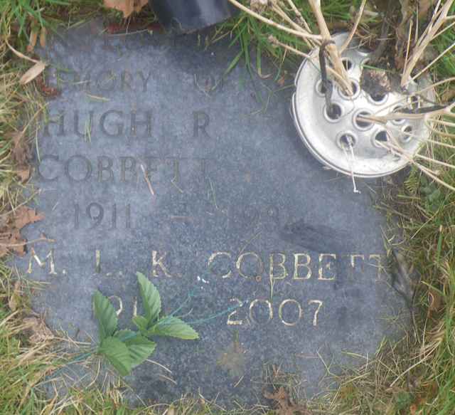 Image of headstone. Full inscription, if known, accompanying. Click for a larger view.