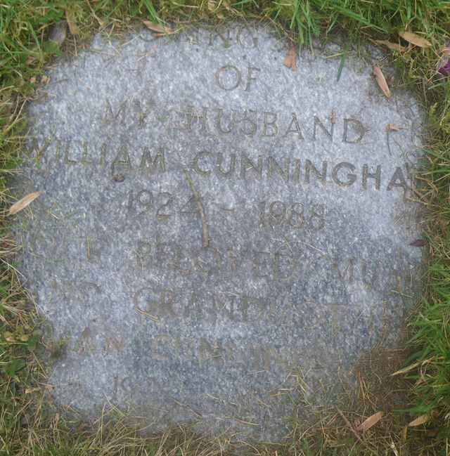 Image of headstone. Full inscription, if known, accompanying. Click for a larger view.